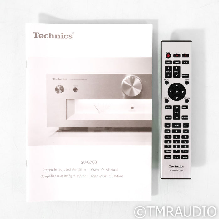 Technics SU-G700 Stereo Integrated Amplifier & DAC; MM Phono