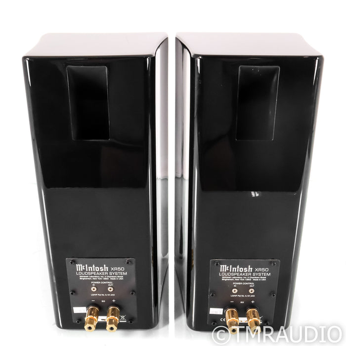 McIntosh XR50 Bookshelf Speakers; Black Pair