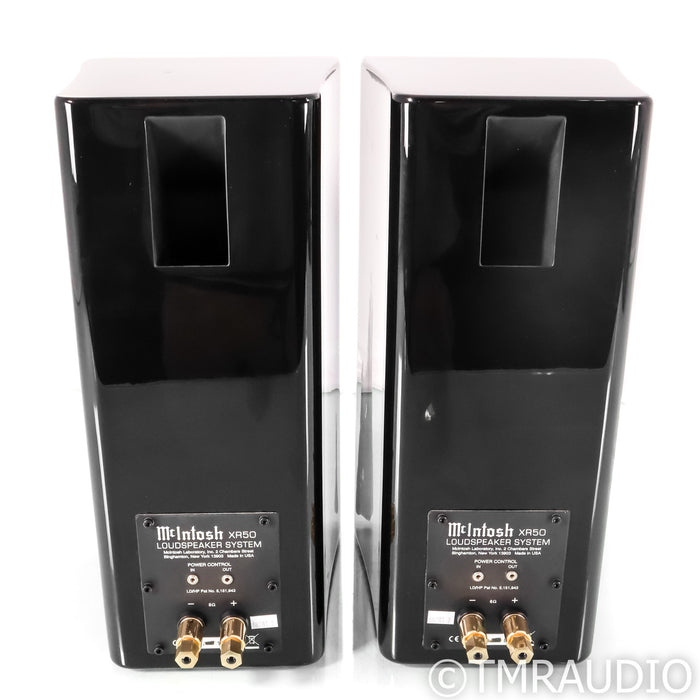 McIntosh XR50 Bookshelf Speakers; Black Pair