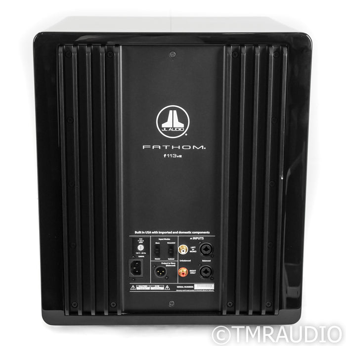 JL Fathom F113v2 13.5" Powered Subwoofer; Black Gloss (Factory Refurbished)