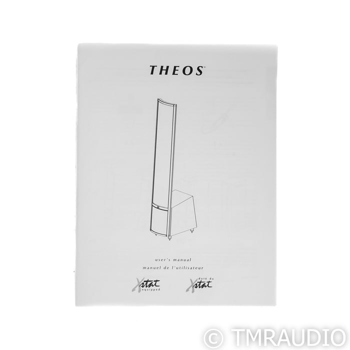 Martin Logan Theos Hybrid Electrostatic Floorstanding Speakers; Black Pair
