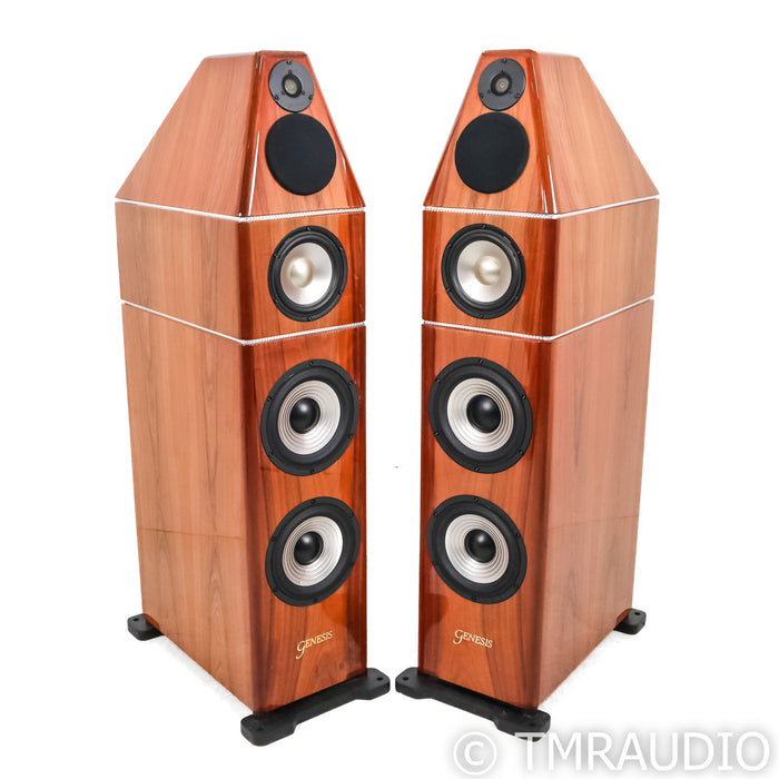 Genesis Technologies Maestro Floorstanding Speakers; Cherry Pair