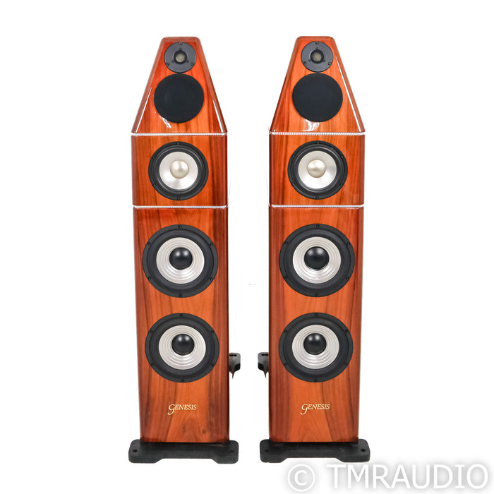 Genesis Technologies Maestro Floorstanding Speakers; Cherry Pair