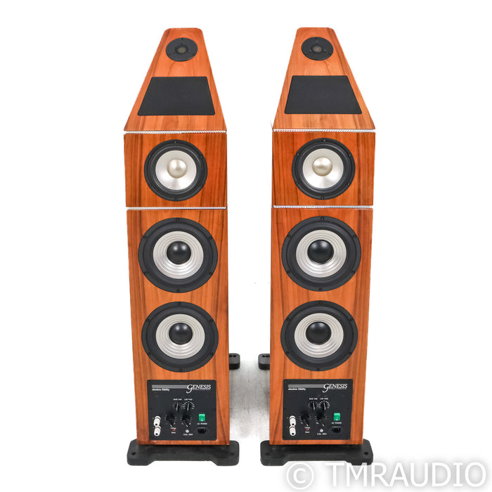 Genesis Technologies Maestro Floorstanding Speakers; Cherry Pair