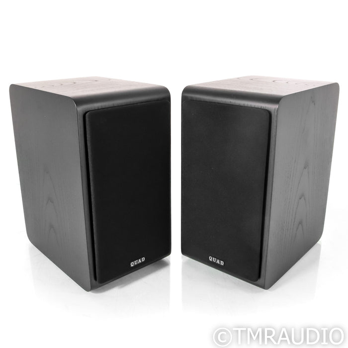 Quad S2 Bookshelf Speakers; Black Pair