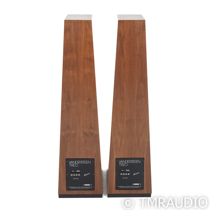 Vandersteen Treo Floorstanding Speakers; Walnut Pair