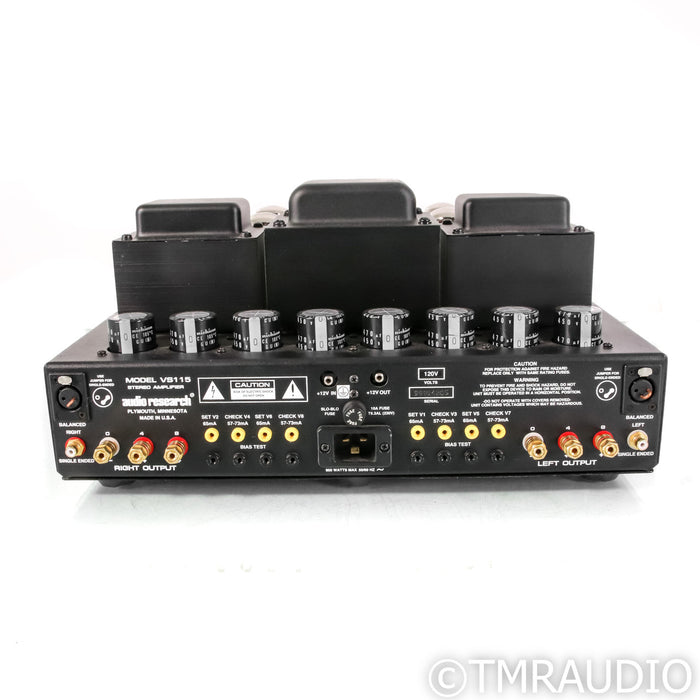 Audio Research VS115 Stereo Tube Power Amplifier