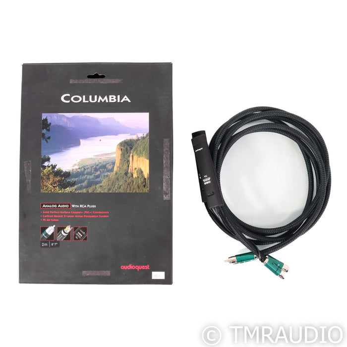 AudioQuest Columbia RCA Cables; 2m Pair Interconnects