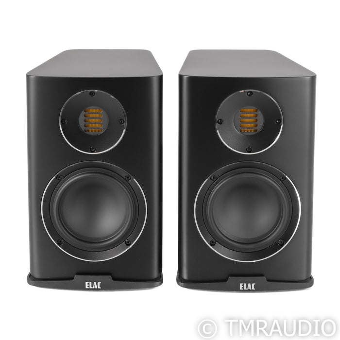ELAC Carina BS243.4-SB Bookshelf Speakers; Satin Black Pair