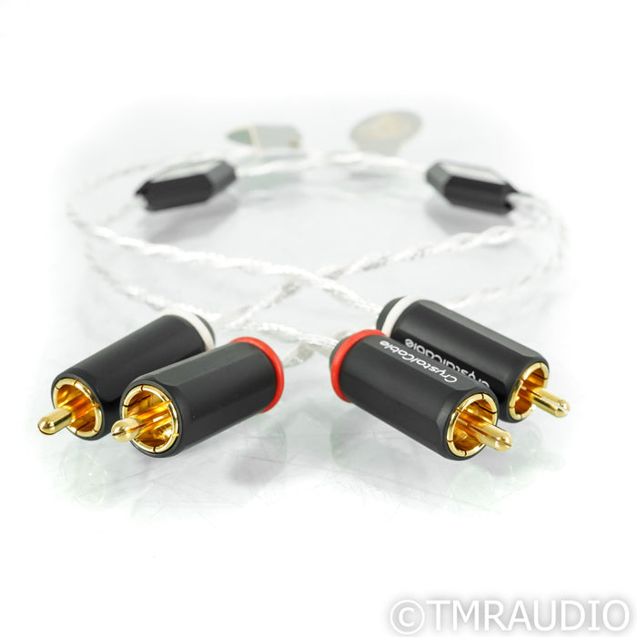 Crystal Cable Diamond Series 2 Piccolo2 RCA Cables; 0.5m Pair Interconnects