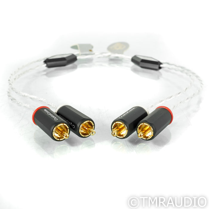 Crystal Cable Diamond Series 2 Piccolo2 RCA Cables; 0.5m Pair Interconnects