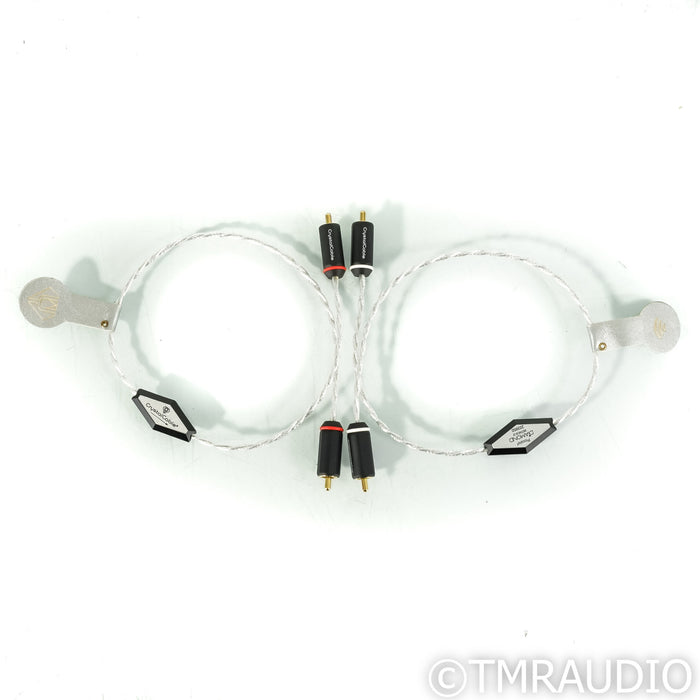 Crystal Cable Diamond Series 2 Piccolo2 RCA Cables; 0.5m Pair Interconnects