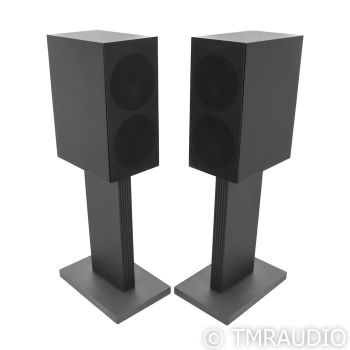 KEF R3 Meta Bookshelf Speakers; Pair with S3 Stands