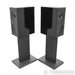 KEF R3 Meta Bookshelf Speakers; Pair with S3 Stands