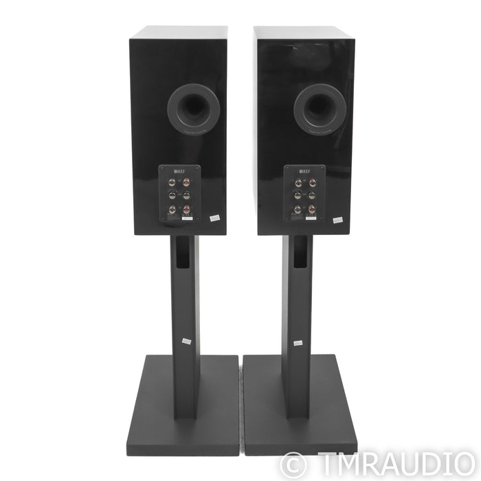 KEF R3 Meta Bookshelf Speakers; Pair with S3 Stands