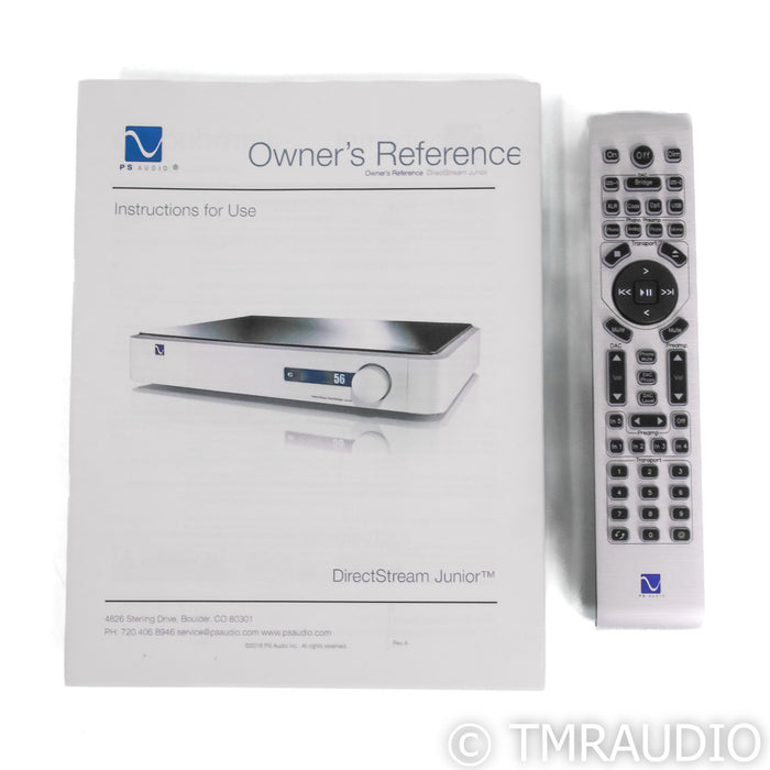 PS Audio DirectStream DAC Junior; D/A Converter; DSJ