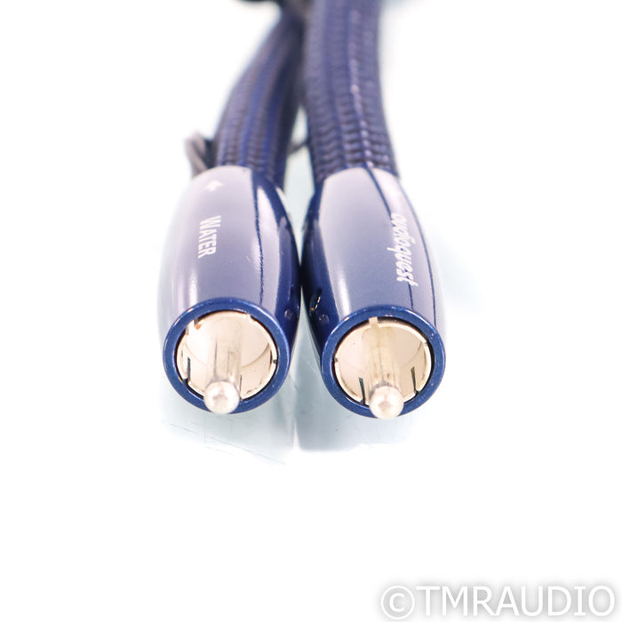 AudioQuest Water RCA Cables; 1.5m Pair Interconnects