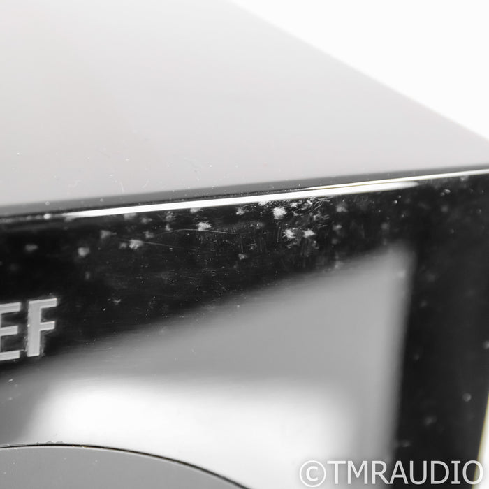 KEF R3 Bookshelf Speakers; Piano Black Pair