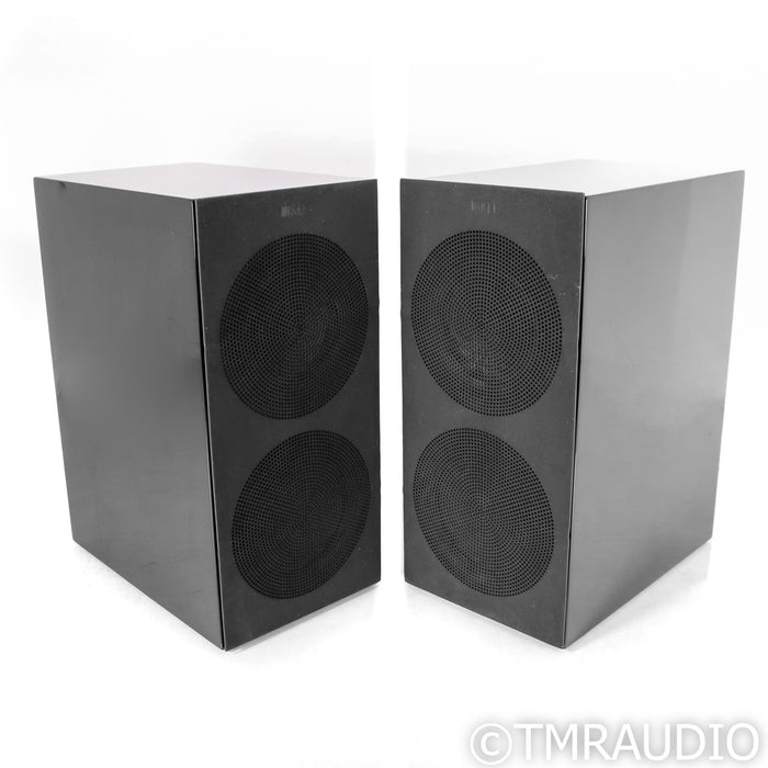 KEF R3 Bookshelf Speakers; Piano Black Pair