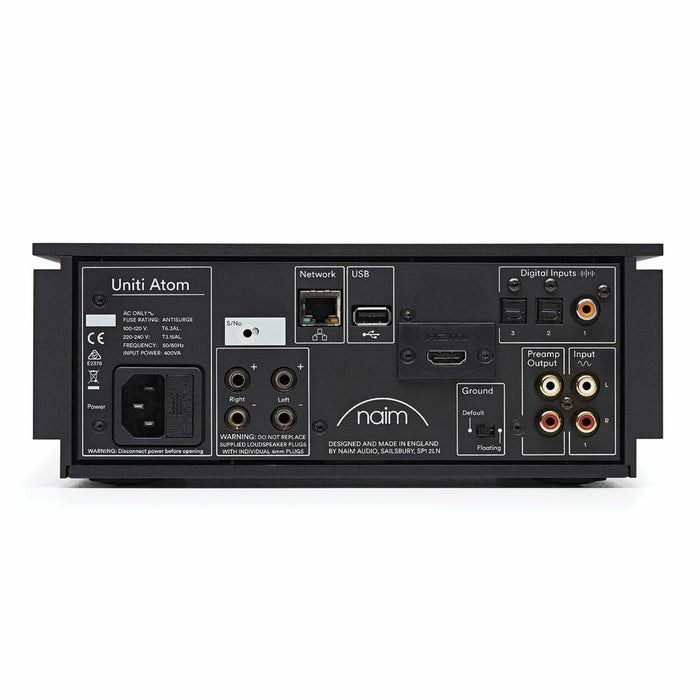 Naim Acoustics Uniti Atom All-In-One Wireless Music Player (Mint / Unused)