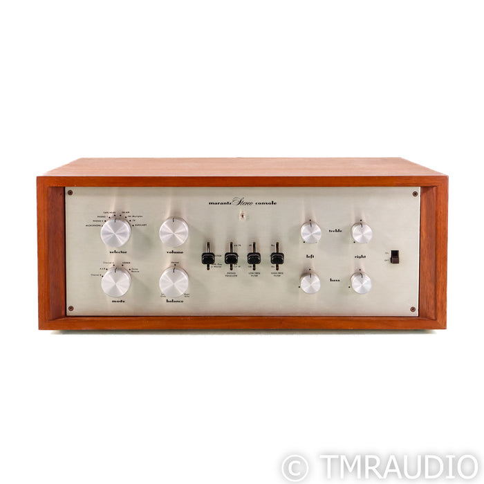 Marantz 7c Vintage Stereo Tube Preamplifier w/ Walnut Case