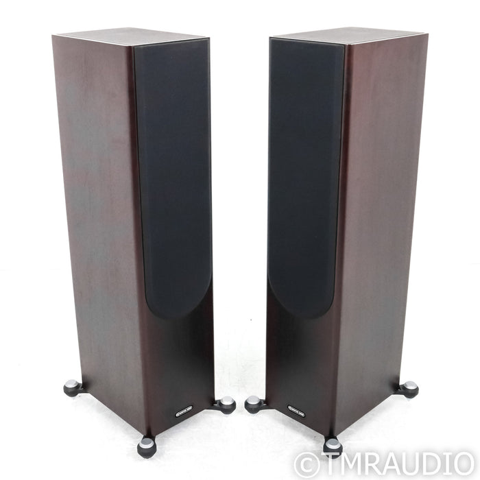 Monitor Audio Gold 300 5G Floorstanding Speakers; Dark Walnut Pair