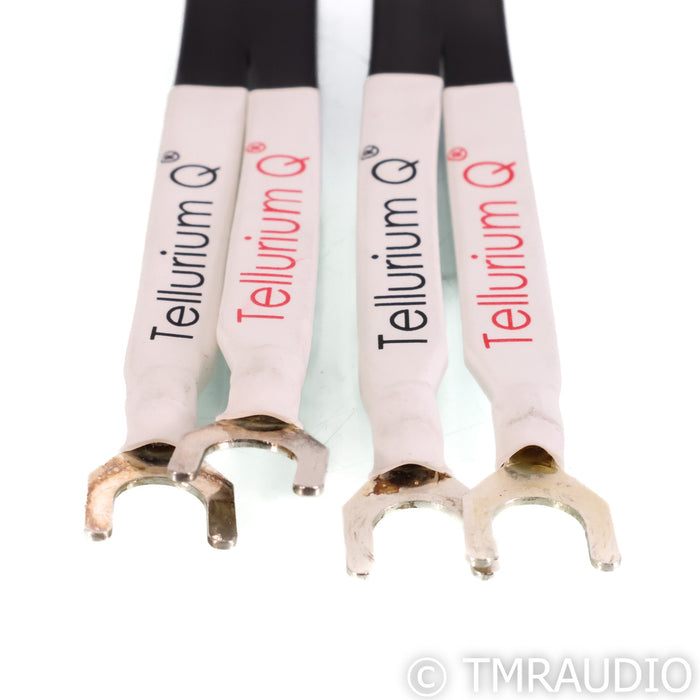 Tellurium Q Silver II Bi-Wire Speaker Jumpers; 0.3m Pair