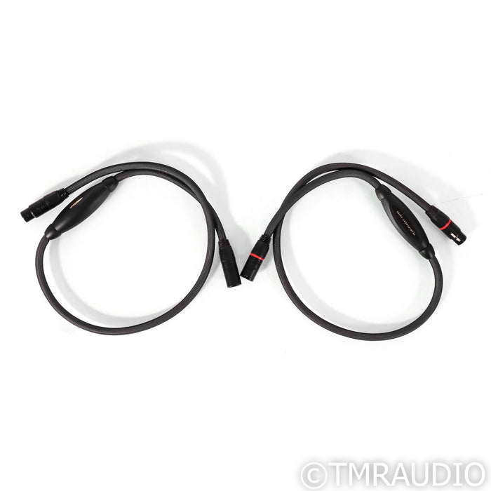 Transparent Audio Super XLR Cables; 1m Pair Balanced Interconnects; G5