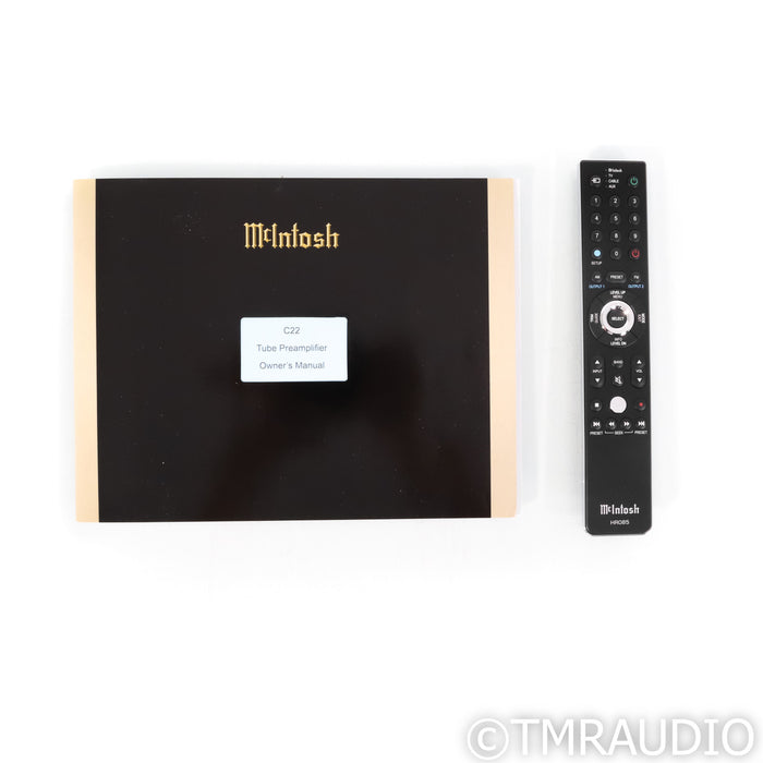 McIntosh C22 Mk IV Stereo Tube Preamplifier; MM & MC Phono
