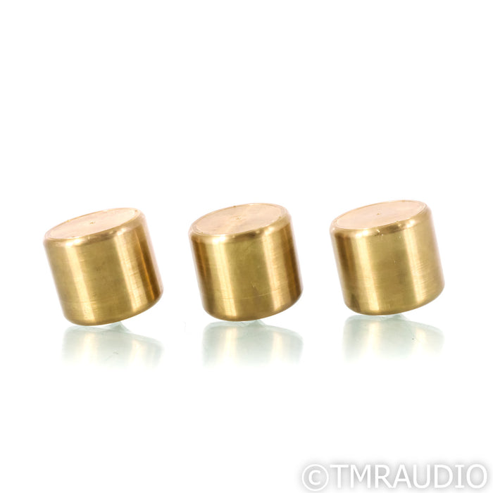 Mapleshade Heavyfoot Tall Brass Isolation Footers