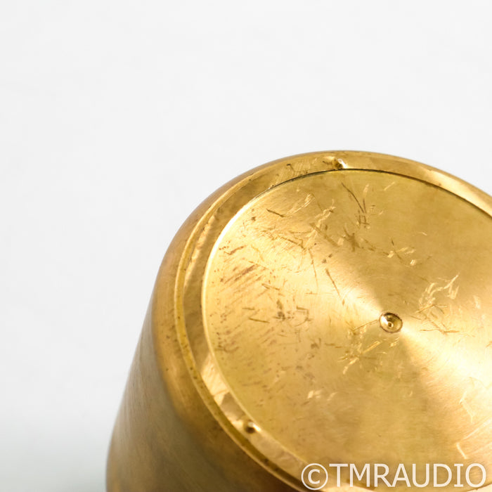 Mapleshade Heavyfoot Tall Brass Isolation Footers