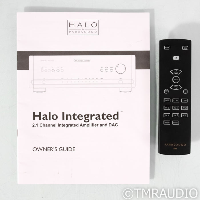 Parasound Halo Integrated Amplifier; MM & MC Phono
