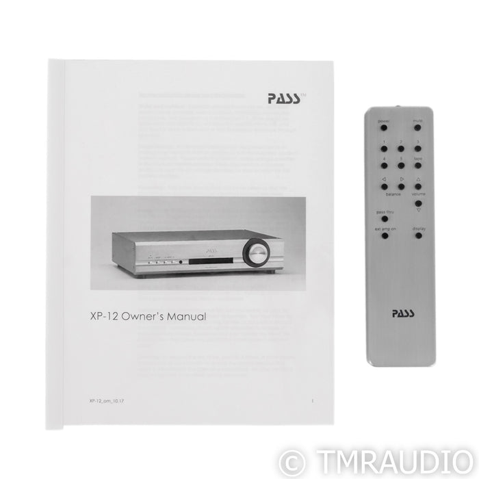 Pass Labs XP-12 Stereo Preamplifier