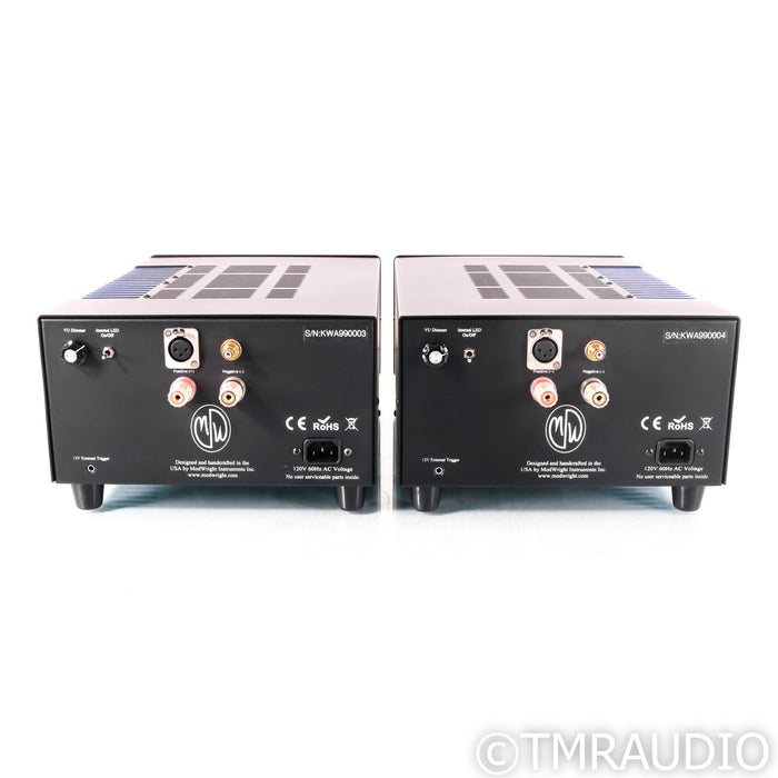 ModWright Instruments KWA 99 MOSFET Monoblock Power Amplifiers; Pair