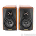 Sonus Faber Minima Amator II Bookshelf Speakers; Walnut & Brass Pair