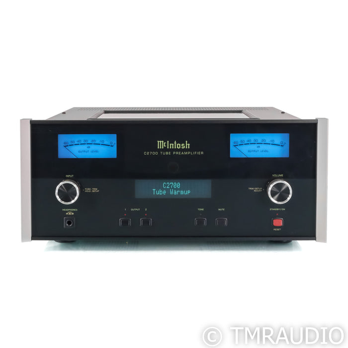 McIntosh C2700 Stereo Tube Preamplifier; MM & MC Phono
