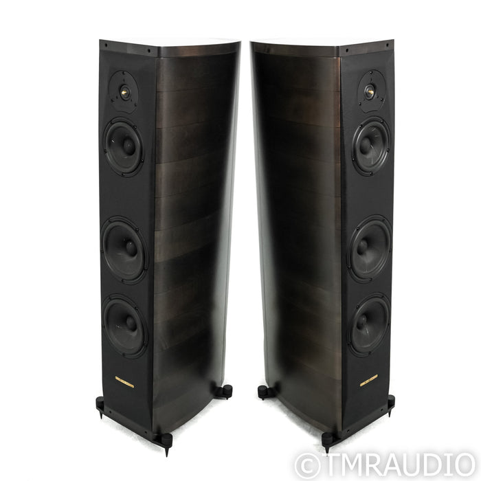 Sonus Faber Cremona Floorstanding Speakers; Maple Graphite Pair (No Grills)
