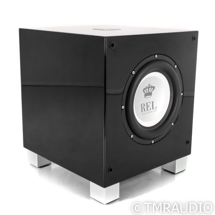 REL Acoustics T/7i 8" Powered Subwoofer; Gloss Black
