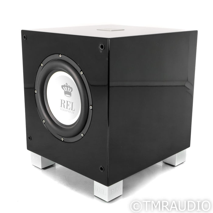 REL Acoustics T/7i 8" Powered Subwoofer; Gloss Black