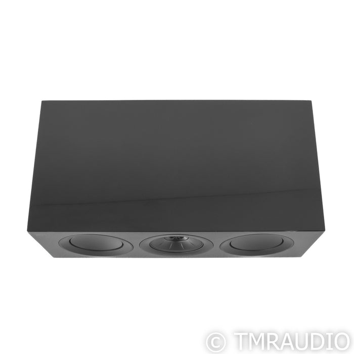 KEF R2 Meta Center Channel Speaker; Black Gloss