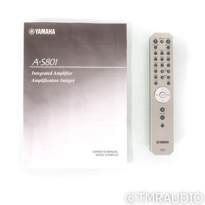 Yamaha A-S801 Stereo Integrated Amplifier; MM Phono