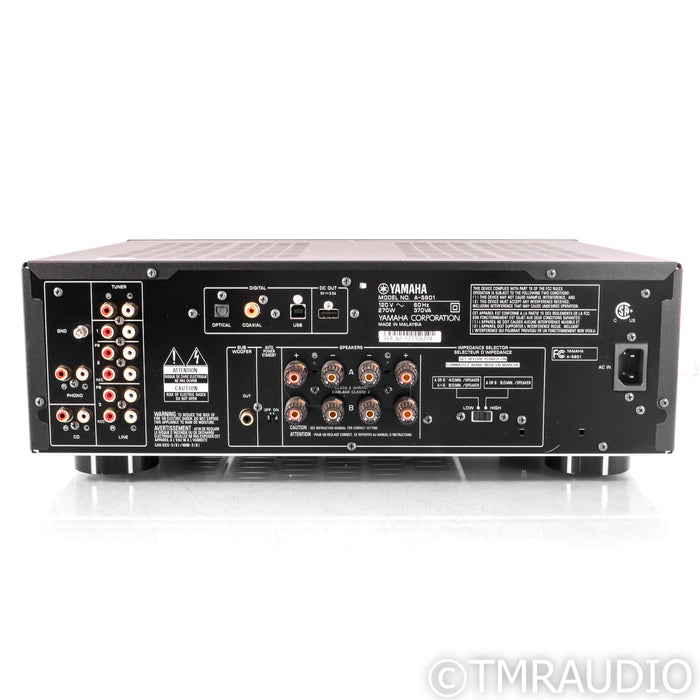 Yamaha A-S801 Stereo Integrated Amplifier; MM Phono