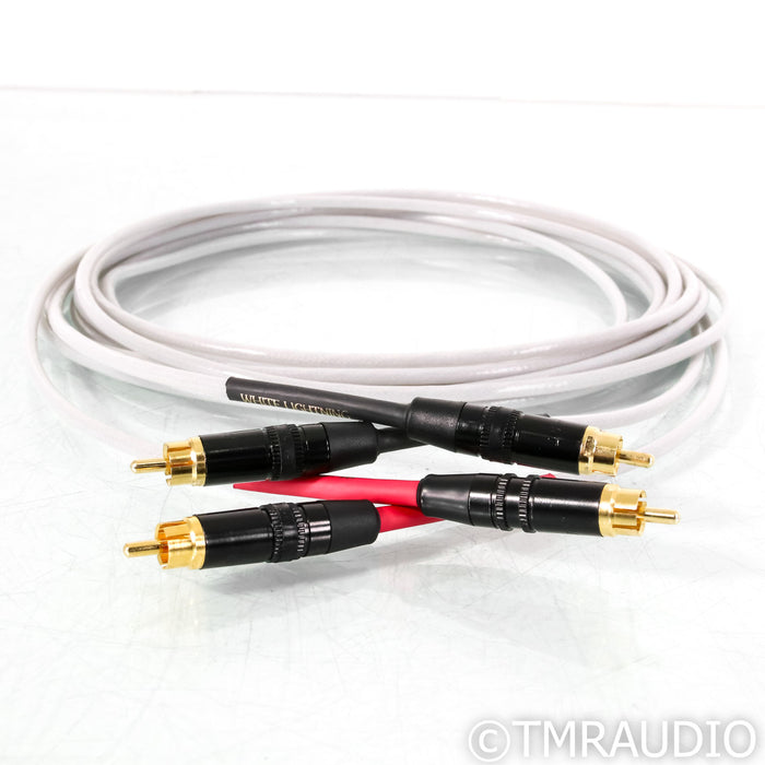 Nordost White Lightning RCA Cables; 3m Pair Interconnects (Open Box)