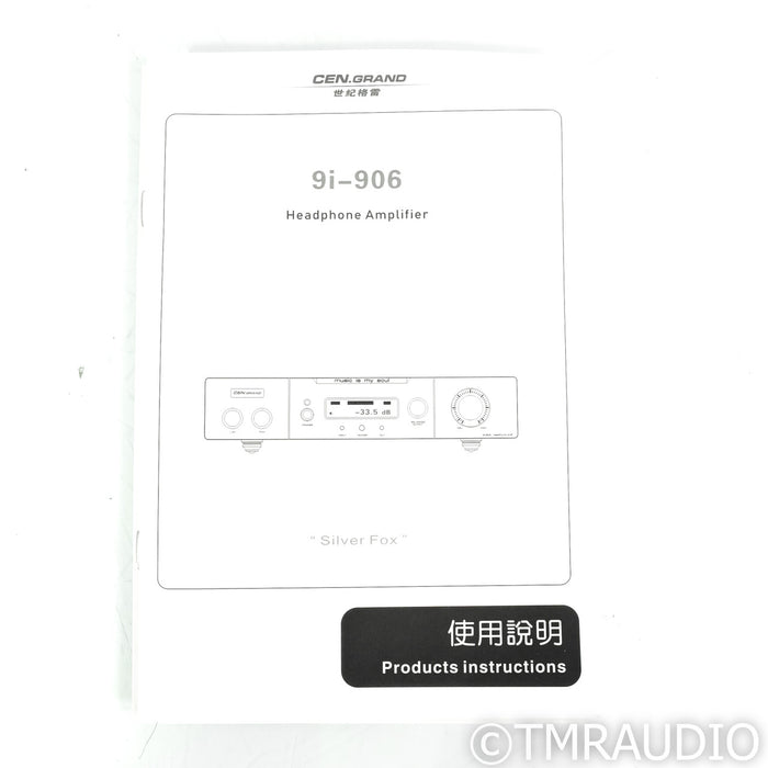 Cen.Grand 9i-906 "Silver Fox" Headphone Amplifier