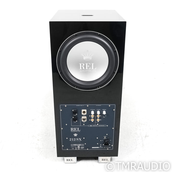 REL Acoustics 212/SX 12" Powered Subwoofer; Black