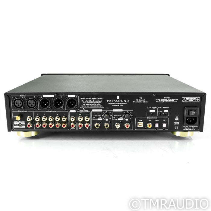 Parasound Halo P 6 2.1 Channel Preamplifier; MM & MC Phono