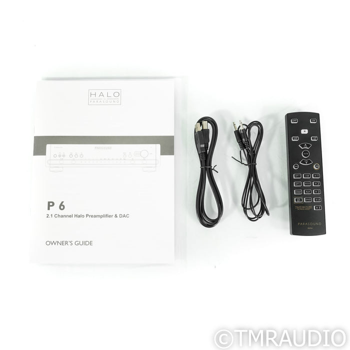Parasound Halo P 6 2.1 Channel Preamplifier; MM & MC Phono