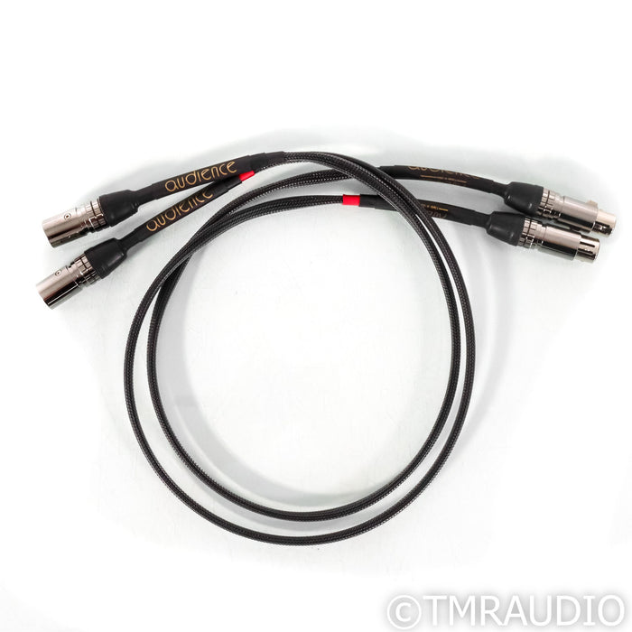 Audience Au24 SE XLR Cables; 1m Pair Balanced Interconnects