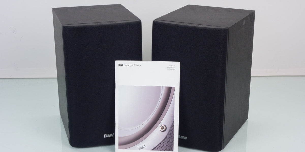 Ｂ＆W ＤM600 S3 B&W DM600 S3 Bookshelf Speakers — The Music Room