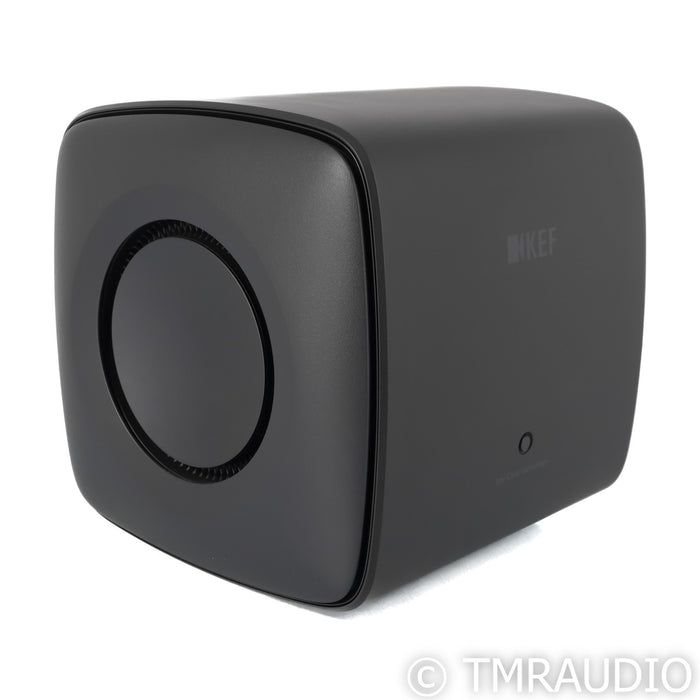 KEF KC62 Dual 6.5" Powered Subwooferr; Carbon Black